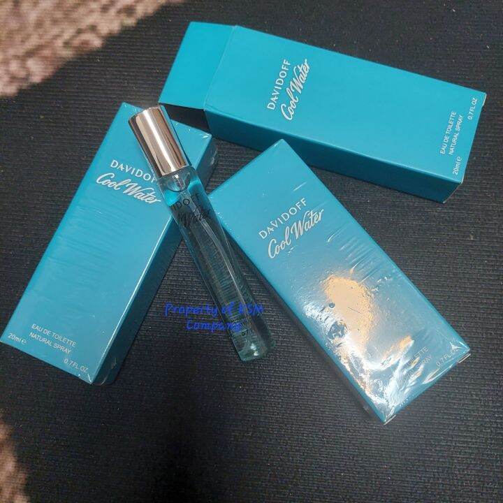 Authentic Tester Perfume 20ml for Men, Scent is CoolWater Men, Bought from Dubai Lazada PH