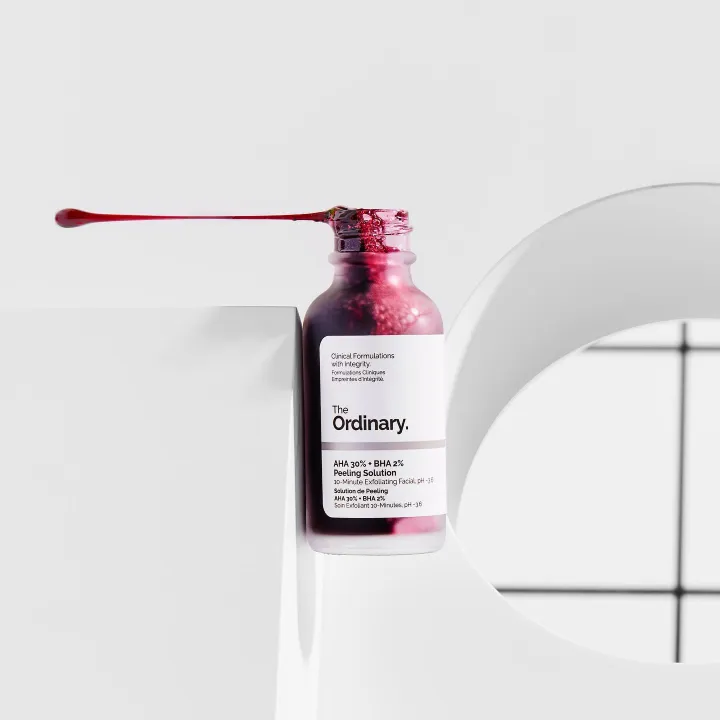 The ordinary AHA 30% + BHA 2% มาร์คแดงพร้อมส่ง | Lazada.co.th