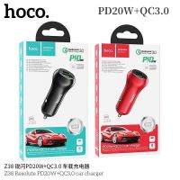 Hoco ชาร์จรด อุปกรณ์ชาร์จมือถือในรถ Car charger Hoco รุ่น Z38/Z37 รองรับพอร์ต PD กำลังไฟ 20W และพอร์ต USB QC3.0 ที่ชาร์จมือถือในรถ