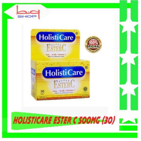 [ Vitamin C ] Holisticare ESTER C isi 30/90 tablet Lazada Indonesia