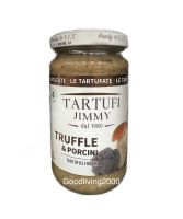 (Free shipping) Tartufi Jimmy Truffle &amp; Porcini Mushroom Sauce 180g ผลิตภัณฑ์สำหรับราดพาสต้า เห็ดรวม ผสมเห็ดทรัฟเฟิล ตรา ทาร์ทูฟิ จิมมี่ 180 กรัม