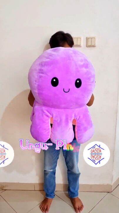 Boneka Gurita Octopus Doll Viral Ukuran Giant Lazada Indonesia 5844