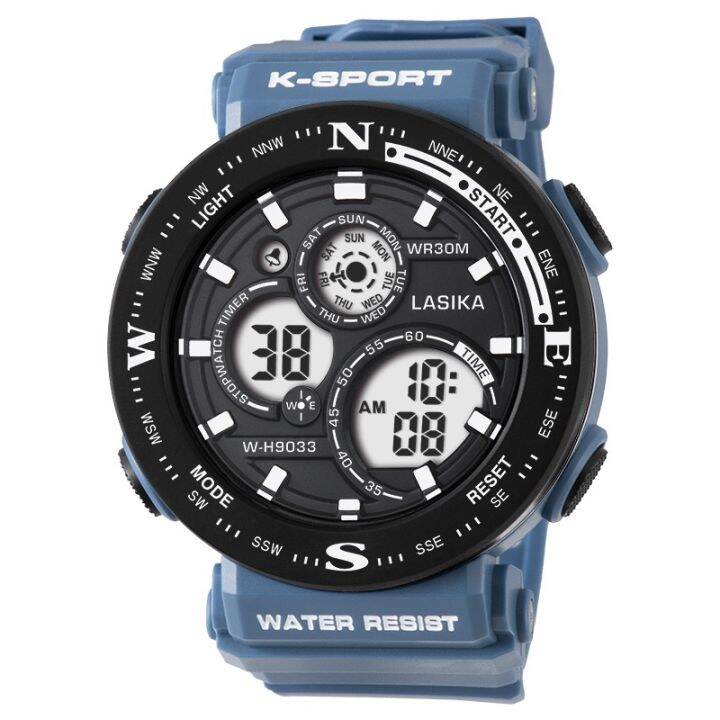 Original LASIKA Sports 100% waterproof Digital watch W-H9033 | Lazada PH