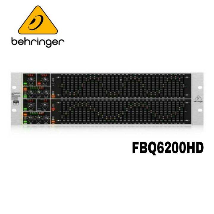 BEHRINGER FBQ 6200 HD Rack Mount Equalizer FBQ6200 HD Lazada Indonesia