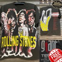 เสื้อวง OVPลาย Rolling stone  สไตล์วินเทจยุค 90s ป้าย GIANT by pop comics