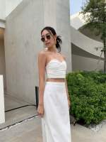 editionwear BANDEAU LINEN TOP