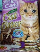 ทรายแมว ยี่ห้อ Catty Cat Cat Litter ขนาด10กิโล (1ถุง)