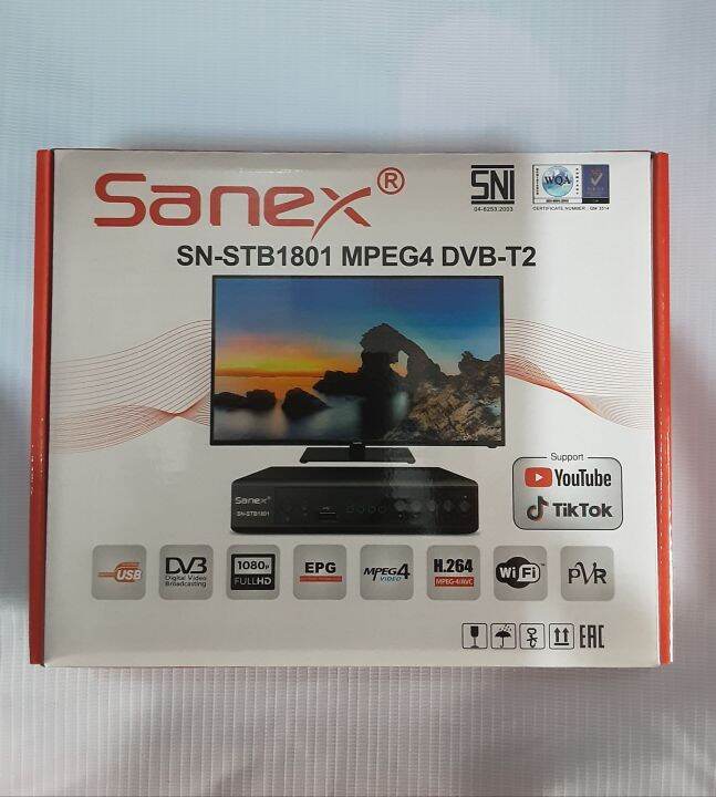 set top box sanex Lazada Indonesia