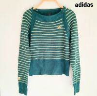 เสื้อกันหนาวไหมพรม adidas ของแท้ คุณภาพส่งออก ใส่แล้วอินเตอร์มาก