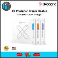 DAddario XS Phosphor Bronze Coated Acoustic Guitar Strings สายกีต้าร์โปร่ง แบบเคลือบ