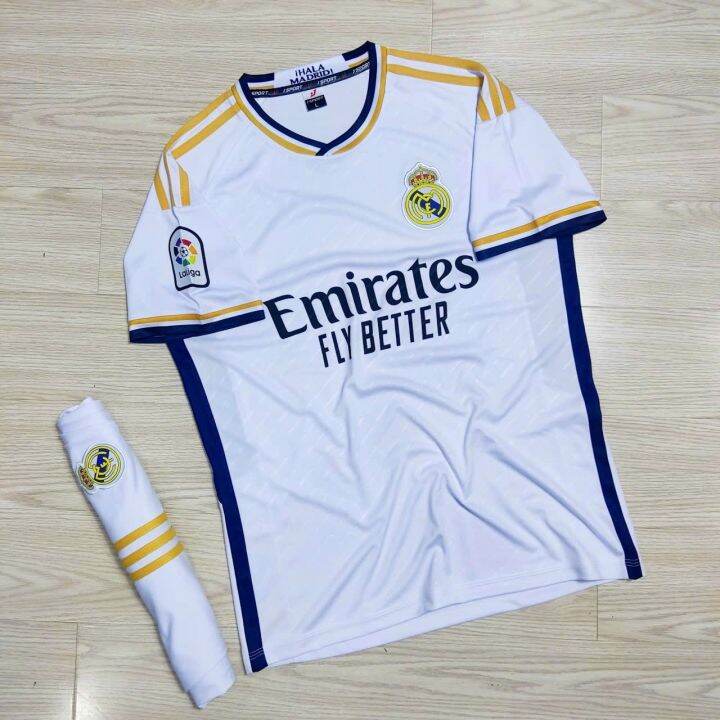 Bộ Quần Áo Đá Banh Real Madrid Sân Nhà 2023/24 - Có In Tên Số | Lazada.Vn