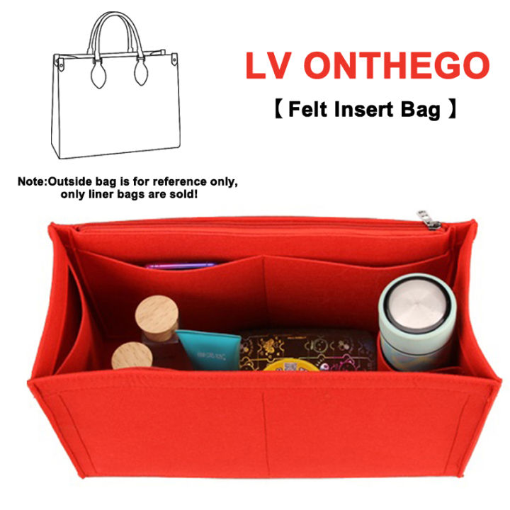 A-Felt Purse Organizer Insert Onthego MM Handbag Tote Bag Organizer Ba –  Vercord