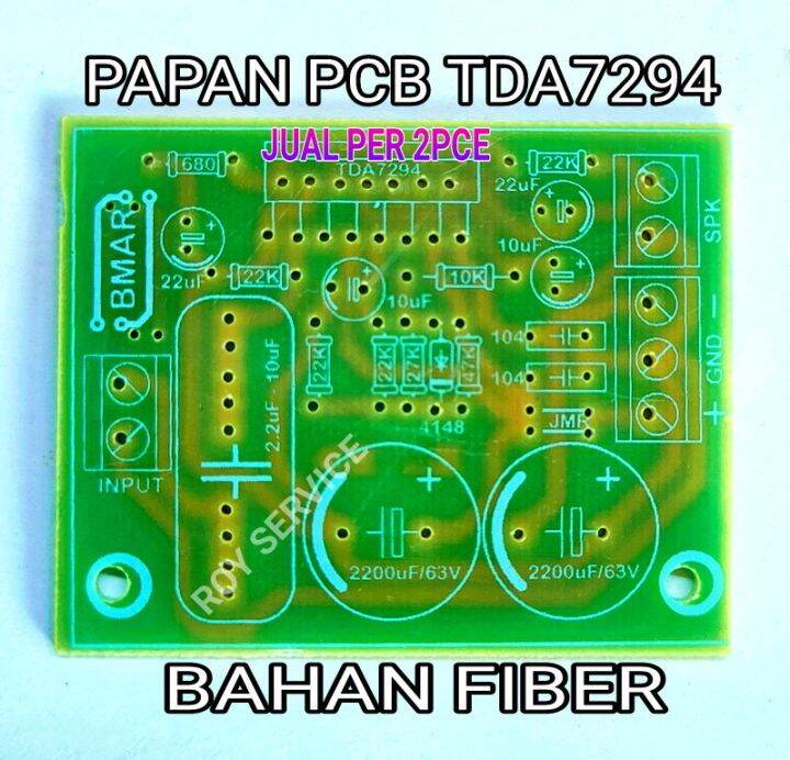 PCB TDA7294 PCB IC TDA 7294 audio rumahan | Lazada Indonesia