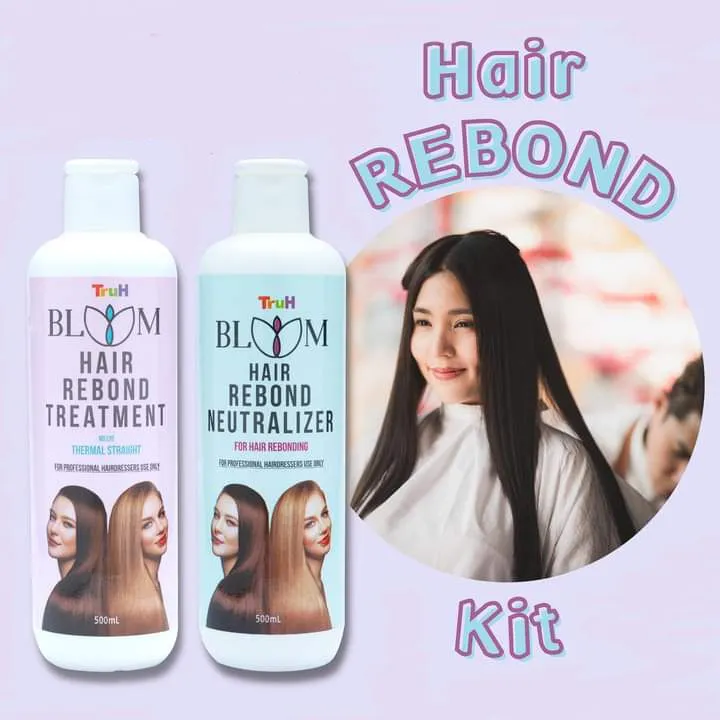 TruH Bloom Hair Rebond Kit (Treatment and Neutralizer) Lazada PH