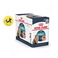 Royal Canin Hairball Care Pouch อาหารเปียกแมวโต กำจัดก้อนขน เกรวี่ 12 ซอง