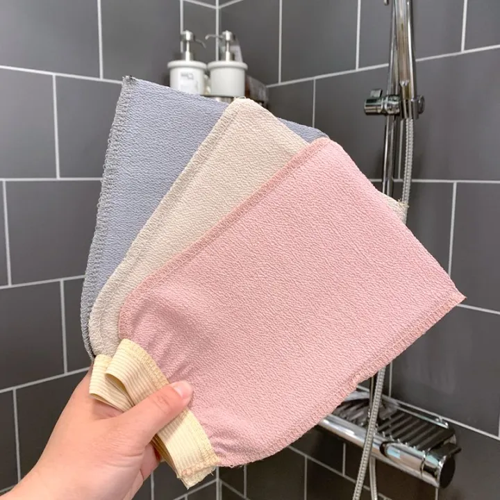 Women's Special Thin Bath Towel Strong Rubbing Gray Single Layer Bath