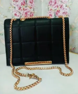 Jual Tas Selempang Wanita Terbaru Chain Rantai Selempang Gold Accessories