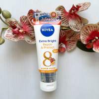 320 ml. ผลิต 01/23 ครีมกันแดด นีเวีย สีขาว Nivea Extra White Repair &amp; Protect SPF50 PA+++ 50x Vitamin C