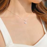 (เฉพาะจี้) Charlotte Cz Pendant S925 | จี้วงกลมเงินแท้92.5%