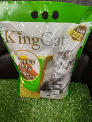 kingcat ทรายแมวภูเขาไฟ ขนาด6ลิตร