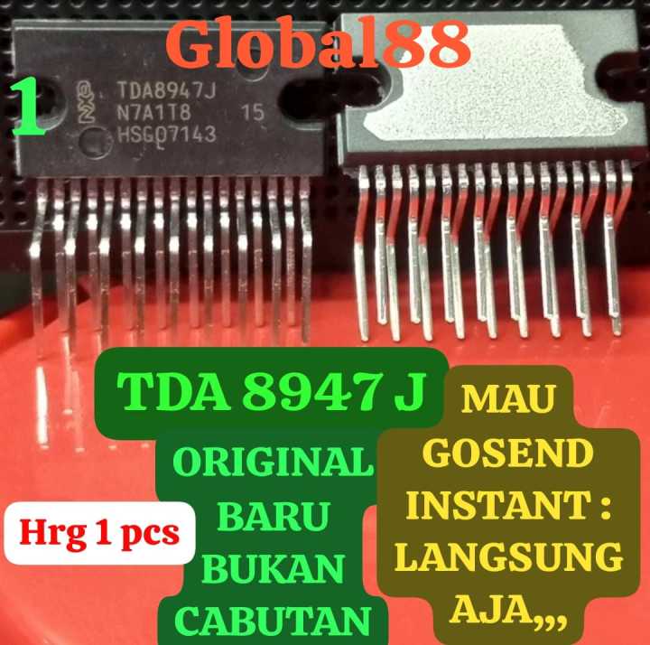 TDA8947J ORIGINAL TDA8947 J TDA 8947J IC TR TRANSISTOR AMPLI MOSFET FET IGBT Lazada Indonesia