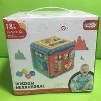 wisdom hexahedral ของเล่นเสริมพัฒนการ มี 6 ด้าน 6 แบบ บล็อก