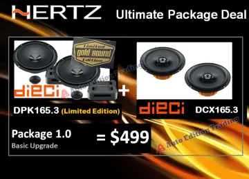 Hertz Dieci DCX165.3 - 2-Way 6.5 Coaxial Speaker