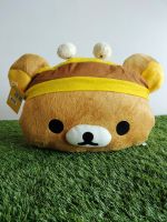 ตุ๊กตาหมอนสอดมือ Rilakkuma ป้ายห้อยลิขสิทธิ์แท้ 10 นิ้วสินค้าใหม่มือ1