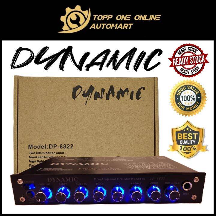 DYNAMIC DP8822 KARAOKE PRE AMP EQUALIZER Lazada