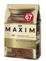 AGF MAXIM Aroma Select Instant Coffee 135g (Can brew about 67) ++ กาแฟสำเร็จรูป ตราแม็กซิม กลิ่นอโรม่าซีเล็ค บรรจุซอง ขนาด 80g (ชงได้ประมาณ 67แก้ว)