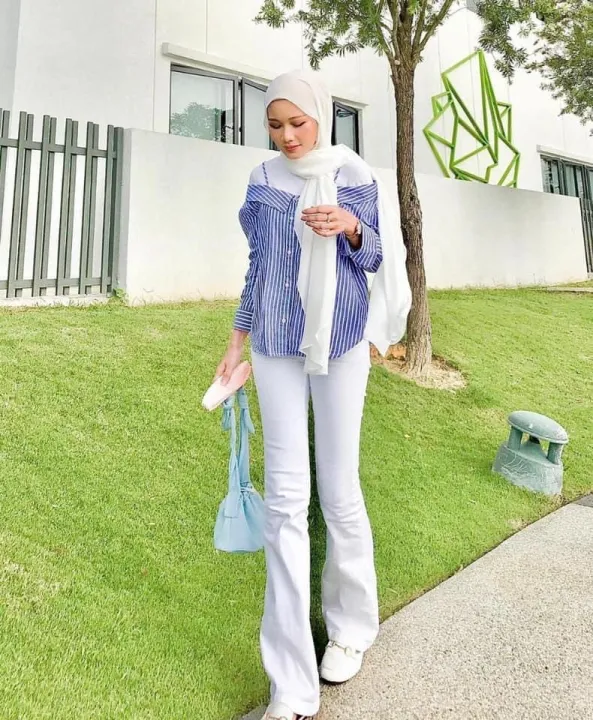 bootcut jeans hijab