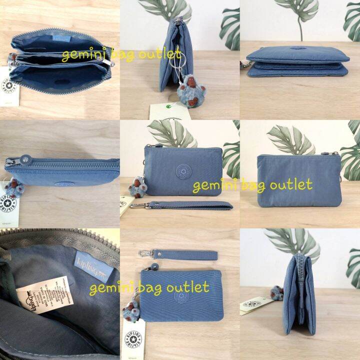 ส่งฟรี-ems-ของแท้-พร้อมส่งค่ะ-คล้องมือ-7-2-นิ้ว-kipling-creativity-large-pouch