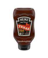 (Free shipping) Heinz Texas Bold &amp; Spicy BBQ Sauce 552 g ซอสบาร์บีคิว เข้มข้นเผ็ดร้อน สไตล์เท็กซัส ตรา ไฮนซ์ 552 กรัม