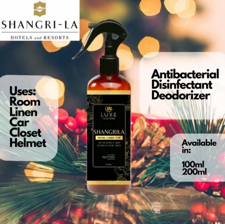 Shangrila Room Linen Air Freshener Deodorizer Disinfectant for Car Home