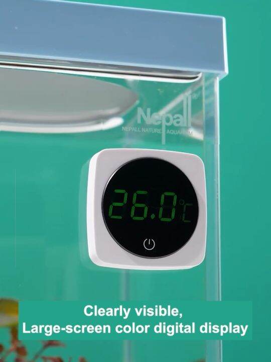 Yee Digital Submersible Fahrenheit Degrees Celsius Fish Tank Aquarium