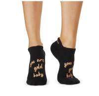 The barre code Tavi noir grip sock size 36-42