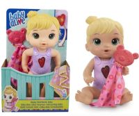 BABY ALIVE Happy Heartbeats Baby Doll, Responds to Play with 10+ Sounds and Blinking Heart, Toy for Kids Ages 3 Years Old  เบบี้อะไลฟ์  ของเล่น ตุ๊กตา เบบี้ อไลฟ์ ของแท้  เบบี้ อะไลฟ์ and Up