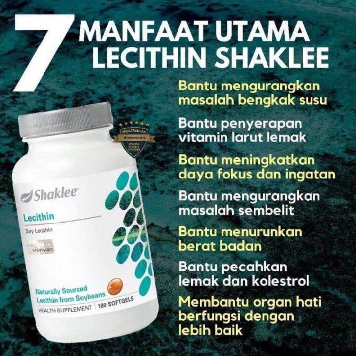 LECITHIN SHAKLEE [MENURUNKAN BERAT BADAN MASALAH BENGKAK SUSU IBU