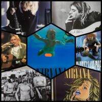 โปสเตอร์วง NIRVANA (แผ่นใหญ่) งานพิมพ์ใหม่ มีหลายแบบมาก ขนาด23.5x34.5นิ้ว