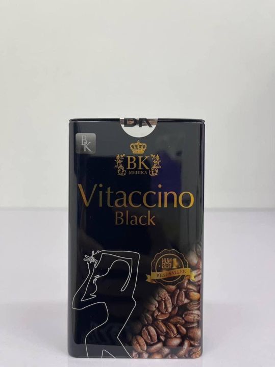 vitaccinoblack-ของแท้พร้อมส่งเม็ดสีทอง