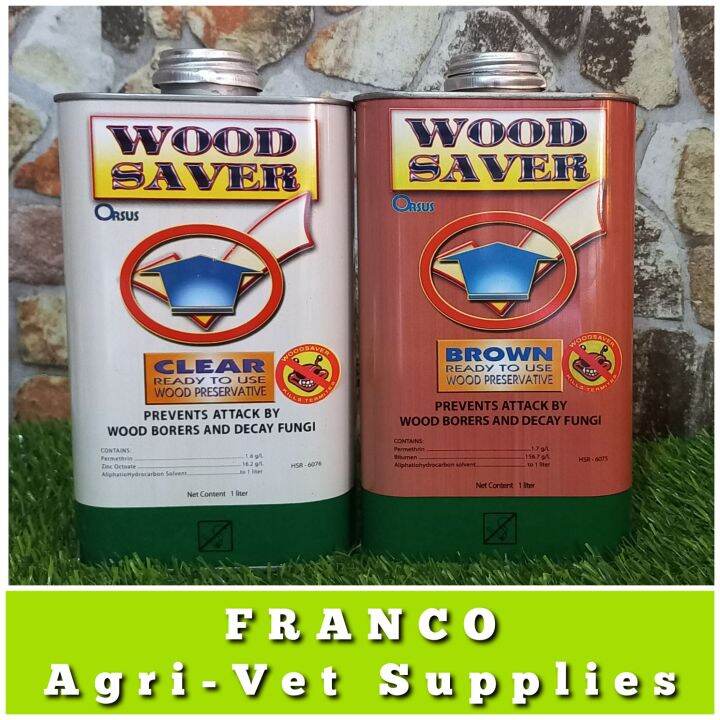 Wood Saver Wood Preservative ( 1 Liter ) Lazada PH
