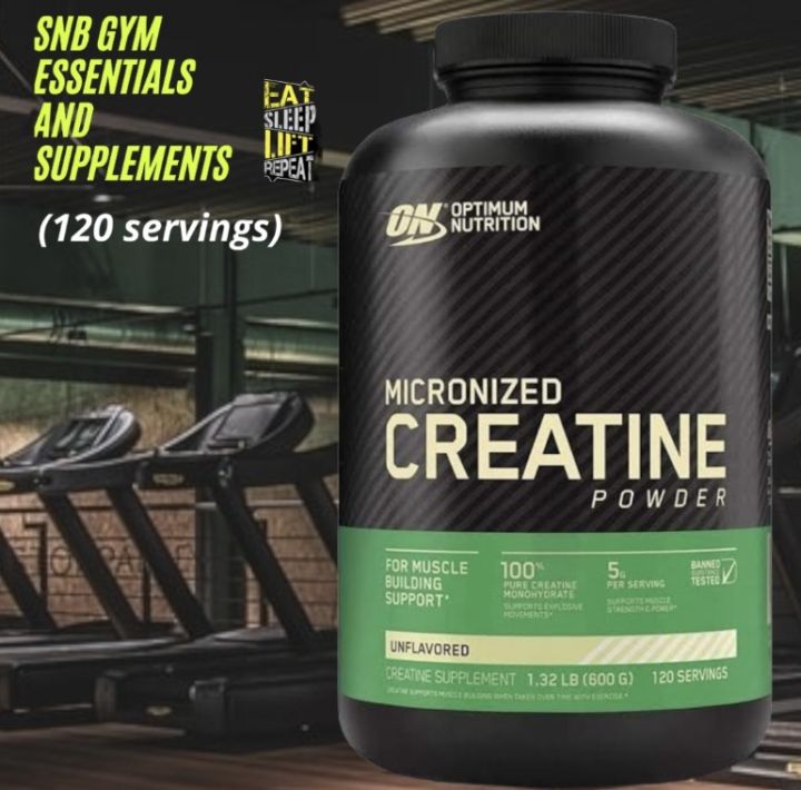 Optimum Nutrition Micronized Creatine Powder 600g 120servings Lazada Ph 