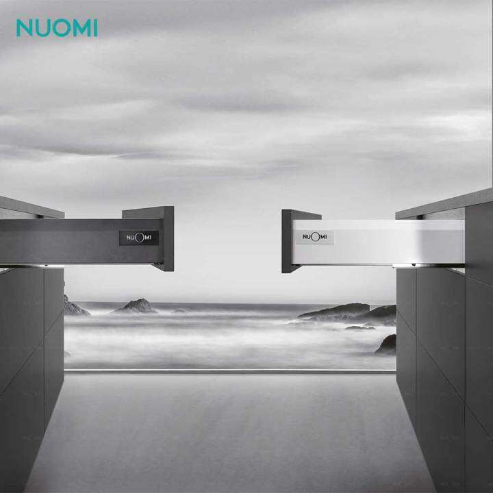 NUOMI Classic White OYA Series Slide Drawer Box Kitchen Hardware