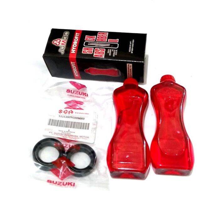 Seal shock+Oli shock jumbo Suzuki satria fu smash shogun shogun sp kodepart sgp Lazada Indonesia