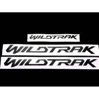 สติ๊กเกอร์ WILDTRAK ติดรถ FORD RANGER 2016-2020 กระบะท้าย  ปิกอัพ 4ประตู สีดำ สีเทา สีส้ม STICKER DECAL TRUCK BLACK GRAY