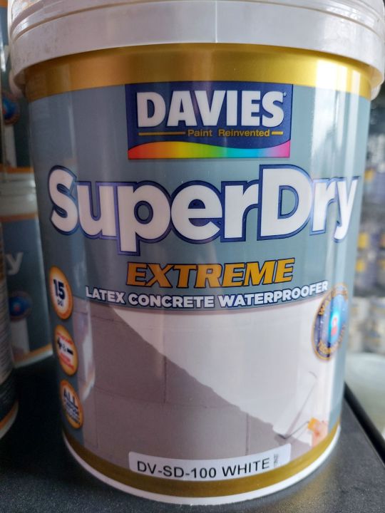 Davies Superdry Extreme 4ltr Big Latex Concrete Waterproofer