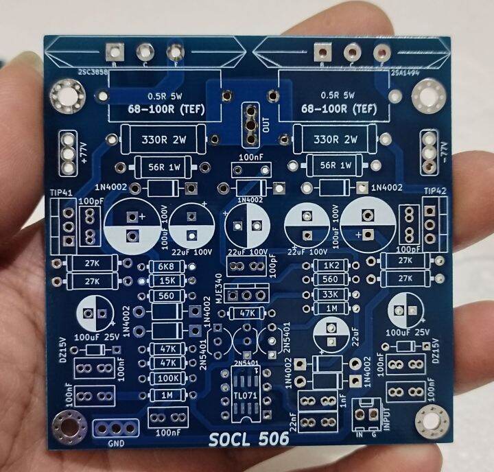 PCB SOCL 506 Amp Dauble layer pcb ampli socl power socl 506 | Lazada