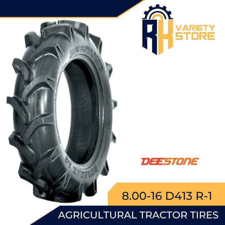 DEESTONE THAILAND 8.0016 D413 6PR (TIRE ONLY) AGRICULTURAL TRACTOR TIRE FOR KUBOTA L3608 L4018