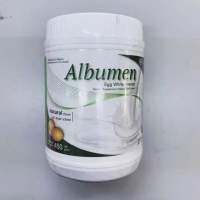 Albumen Egg White Powder (อัลบูเมน ผงโปรตีนไข่ขาว) ขนาด 400 กรัม