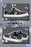 converse hello kitty collection (ของแท้100%ชอปไทย)สีดำ น่ารักมาก สายคิตตี้หามพลาด